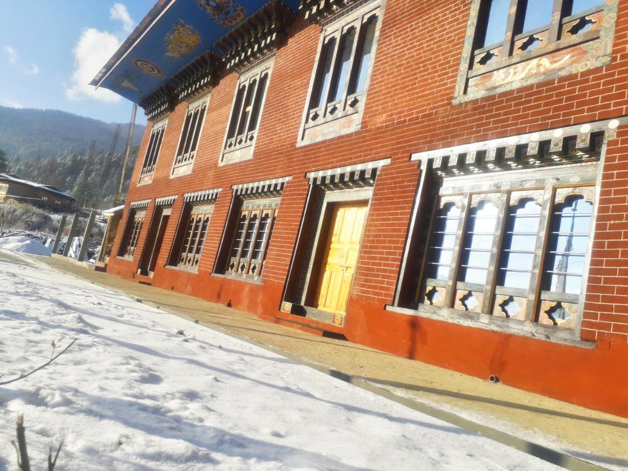 Odiyana Hotel Gangtey Gonpa Bagian luar foto