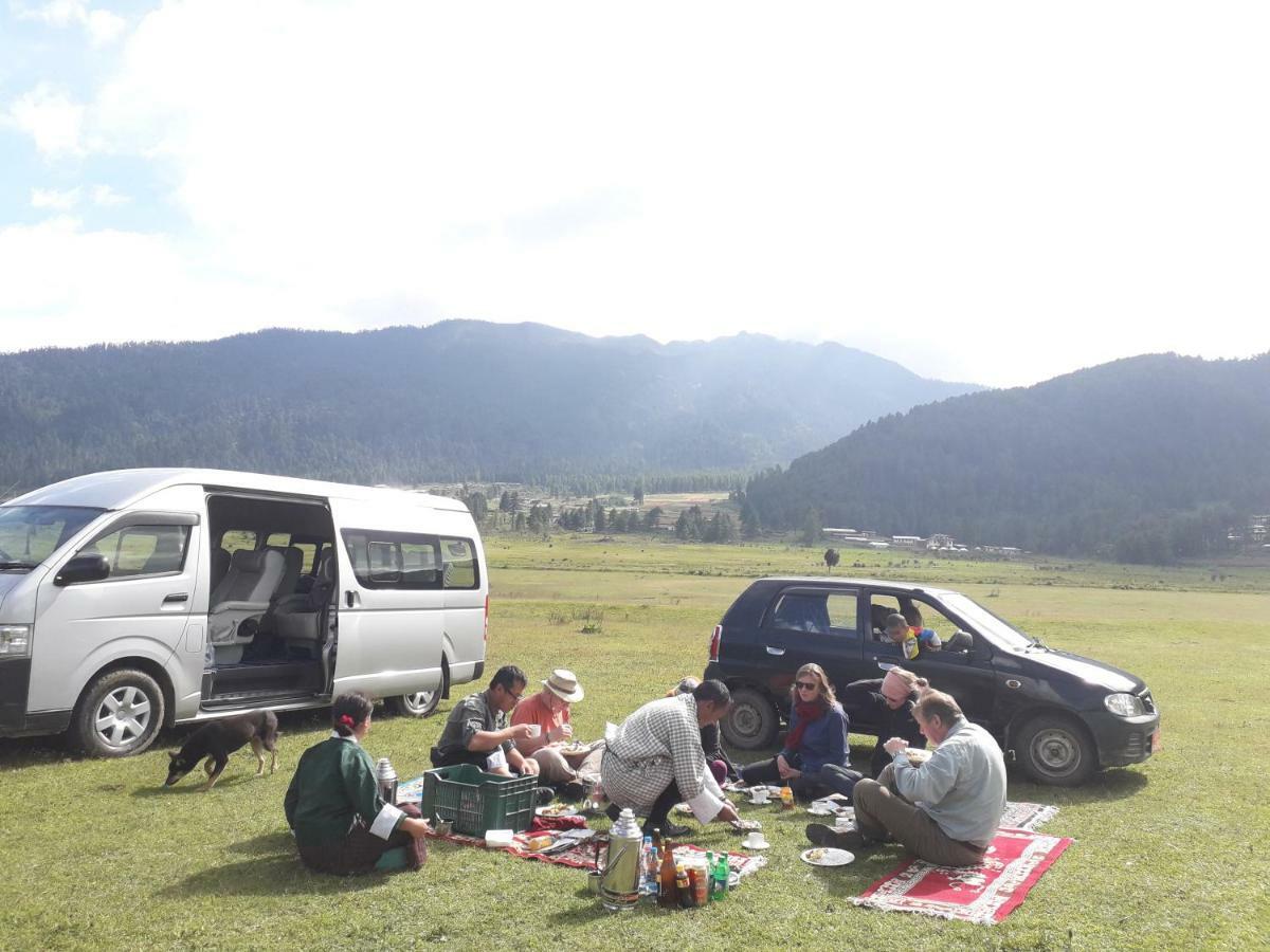 Odiyana Hotel Gangtey Gonpa Bagian luar foto